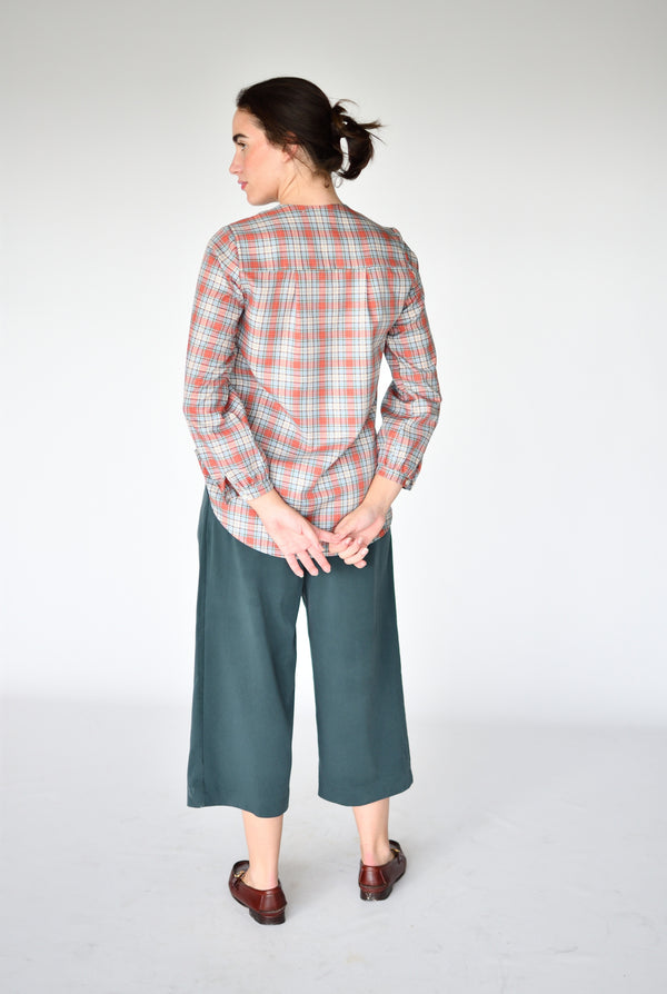 Pantalón Anne Musgo – espalda | Boj Woman