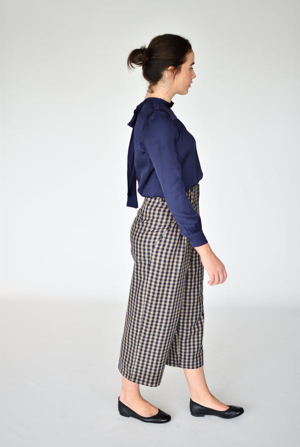 Calças Anne Vichy – vista lateral | Boj Woman