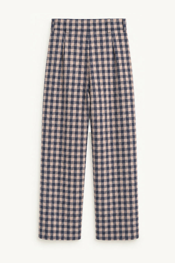 Pantalón Anne Vichy – prenda sola de espalda | Boj Woman