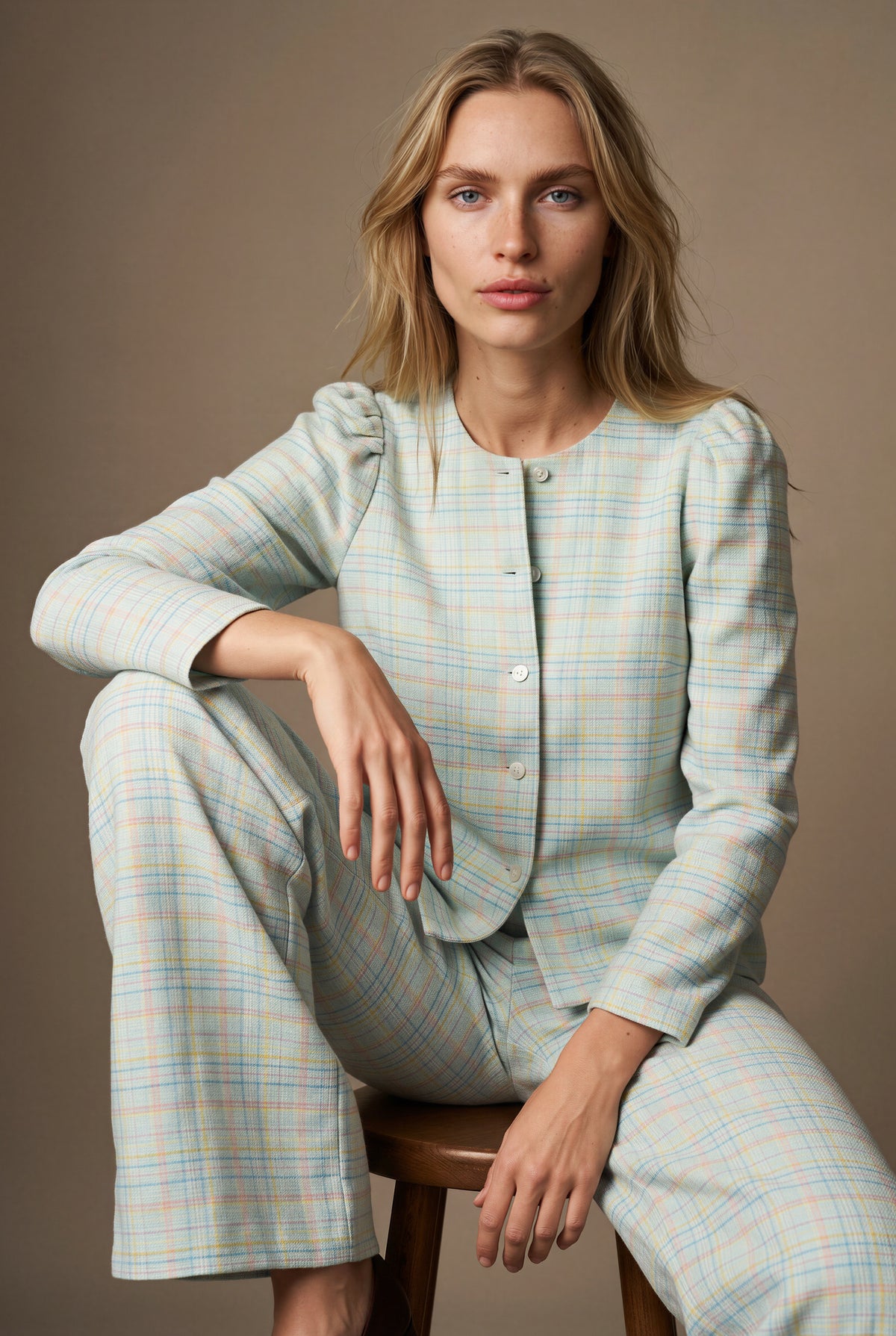 Pantalon Emma Tweed BOJ Woman FW26 | nozoom
