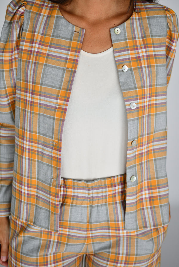 Sobrecamisa Martina Sienne – conjunto com as Calças Emma Sienne | Boj Woman