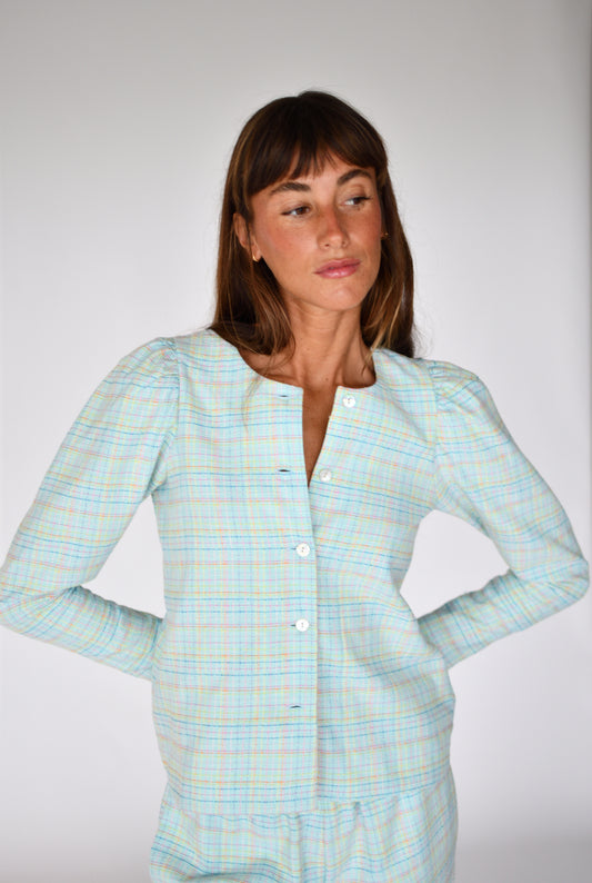Sobrecamisa Martina Tweed