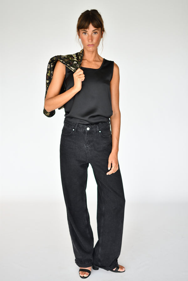 Top Cleo Preto – corpo inteiro | Boj Woman