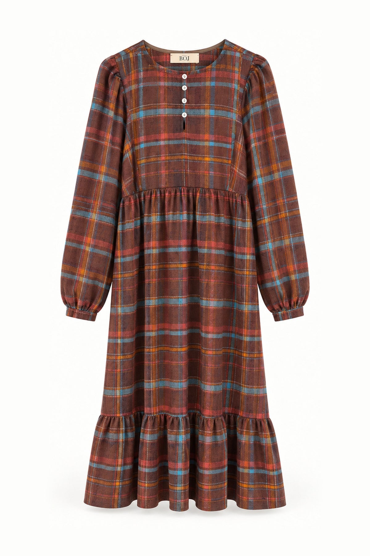 Vestido Alessandra Perth – peça isolada de frente | Boj Woman