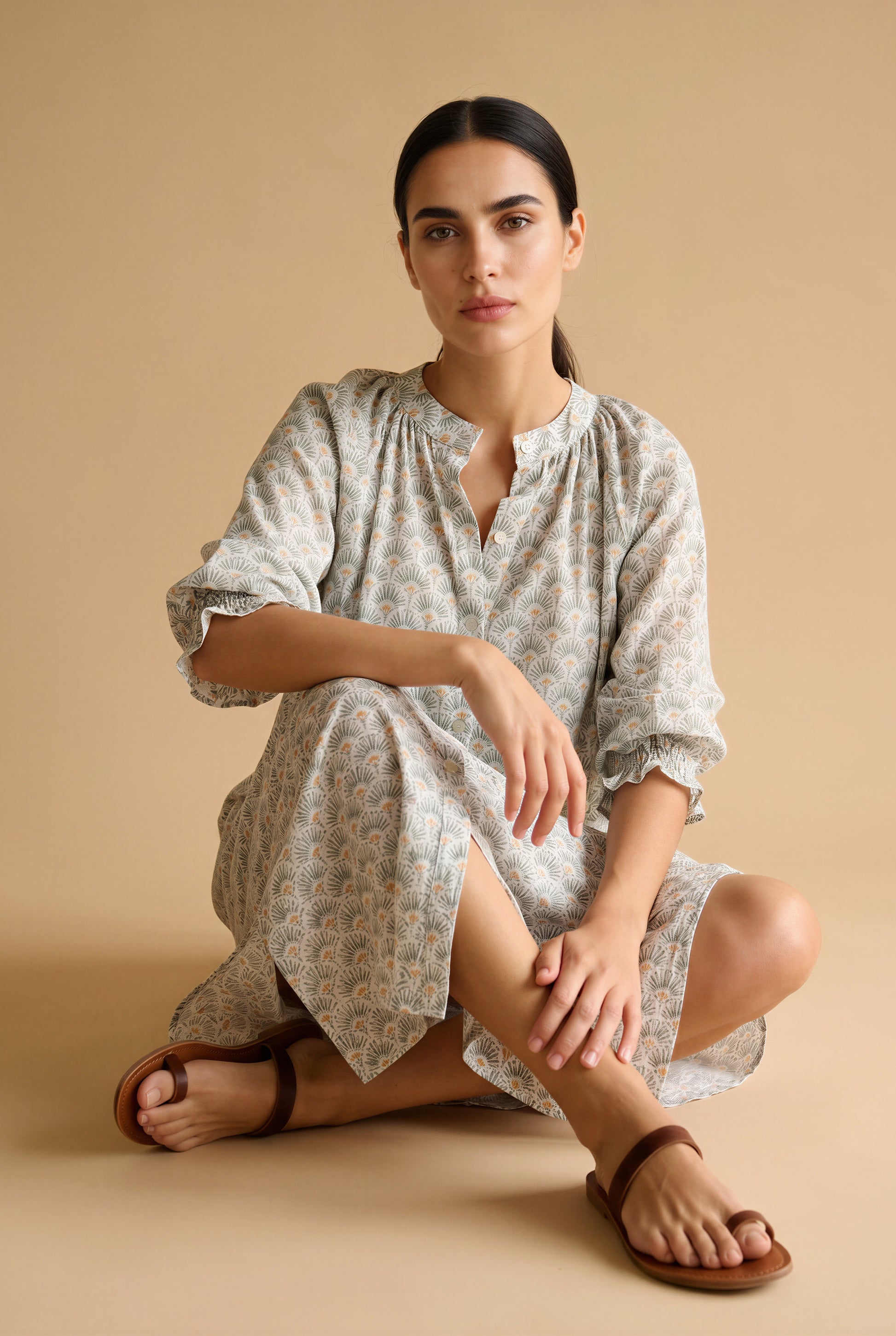 Vestido Alice Flor BOJ Woman SS26 | nozoom