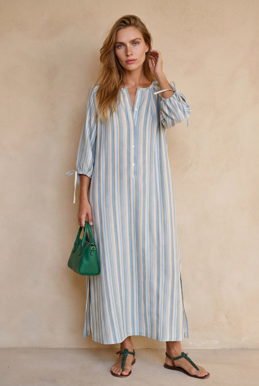 Vestido Anouk Ocean BOJ Woman SS26 | nozoom
