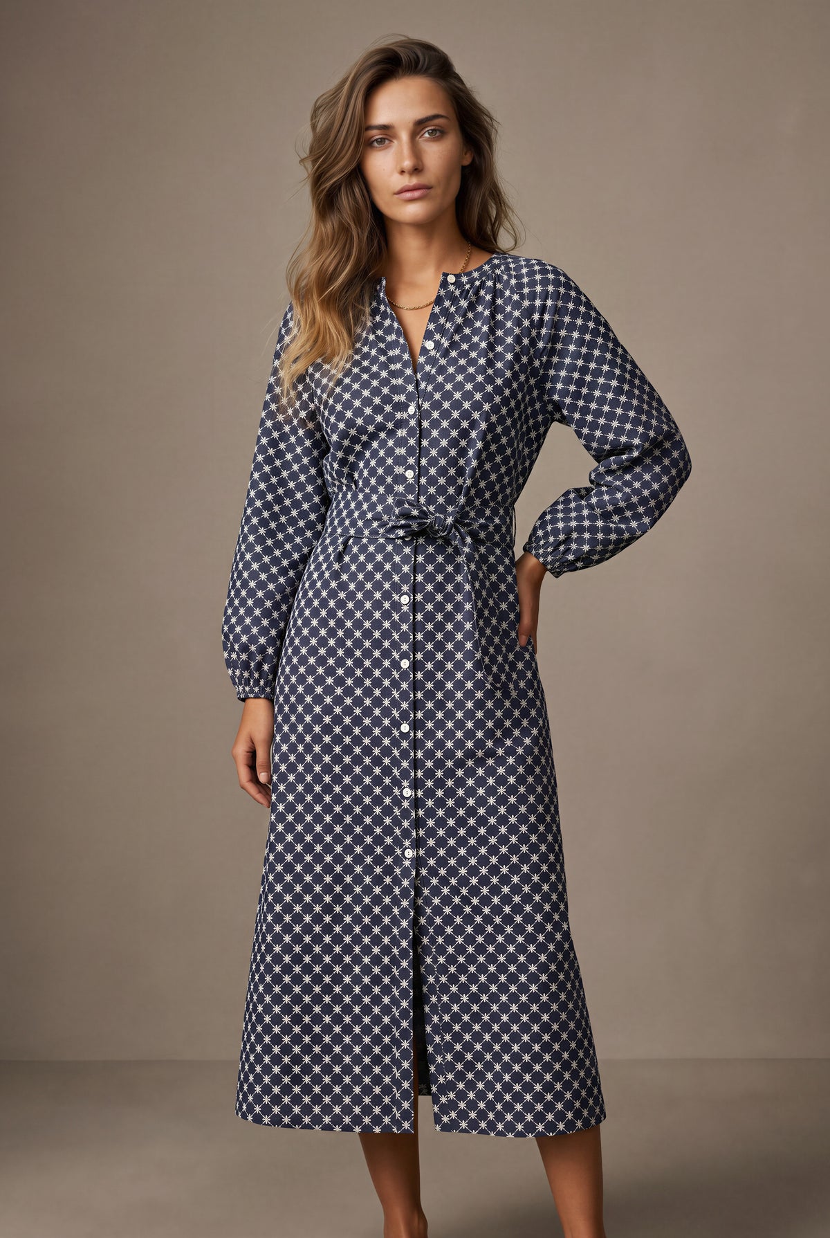 Vestido Ingrid Denim BOJ Woman FW26 | nozoom