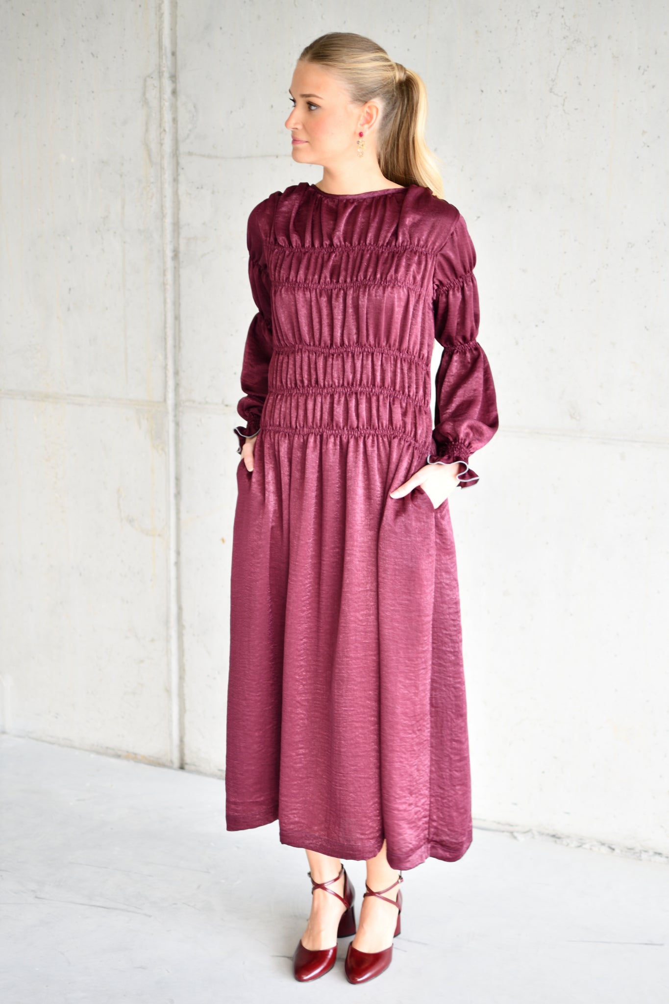 Vestido Julia Satén