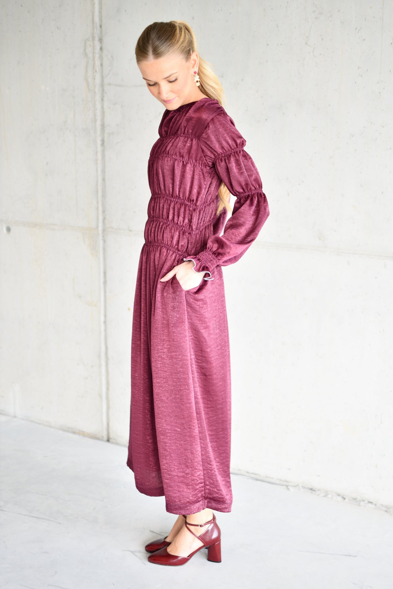 Vestido Julia Satén