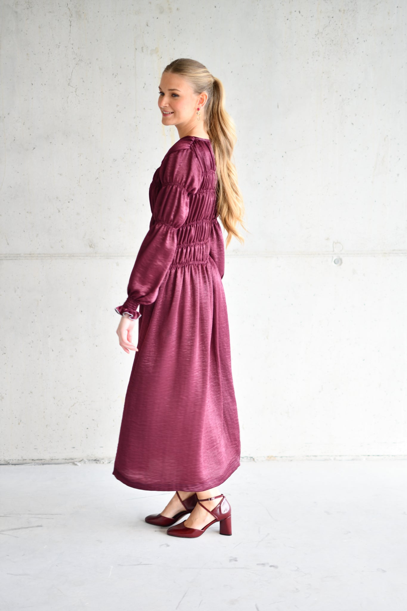 Vestido Julia Satén