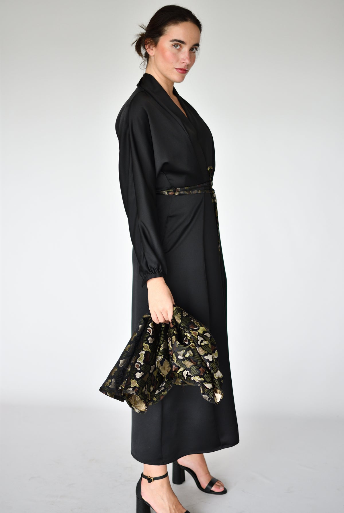 Vestido Mia Preto – vista lateral | Boj Woman