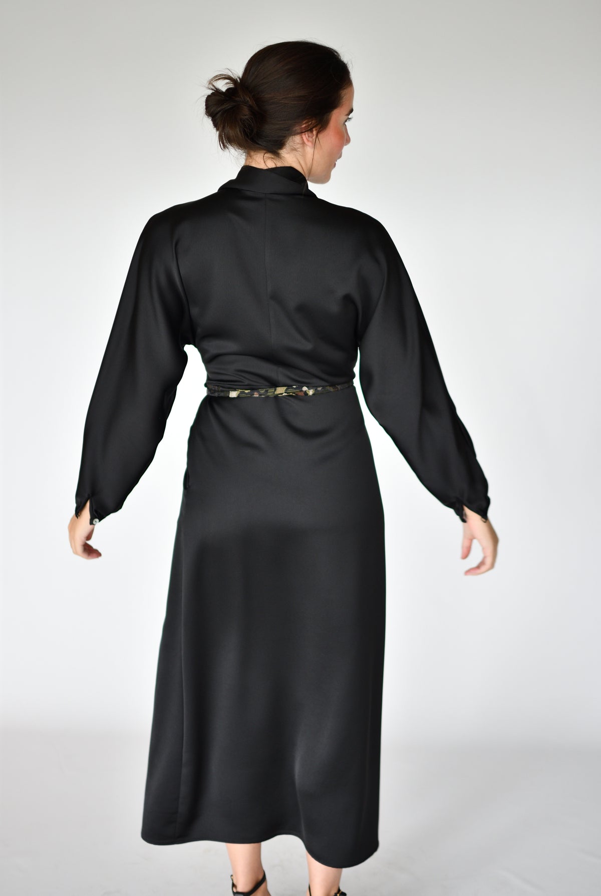 Vestido Mia Preto – costas | Boj Woman