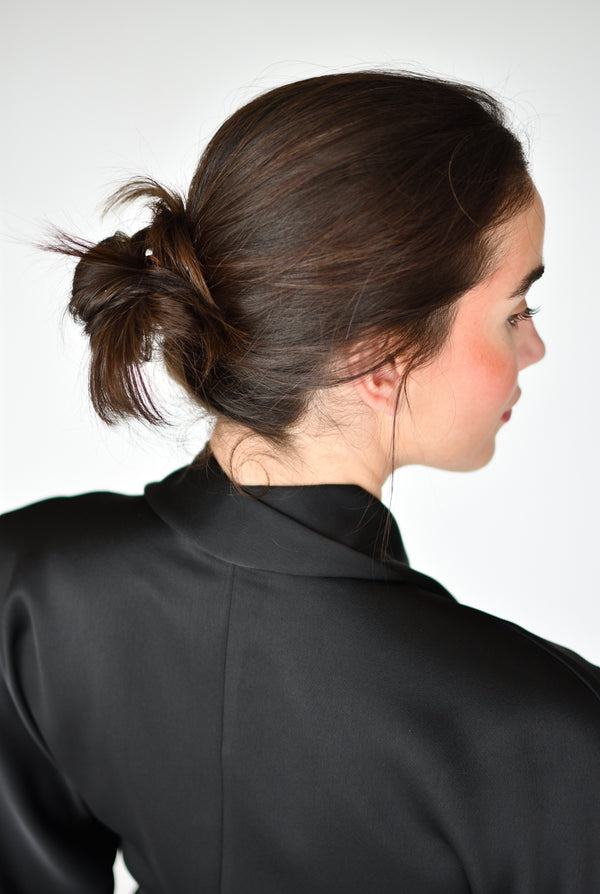 Vestido Mia Preto – detalhe das costas | Boj Woman
