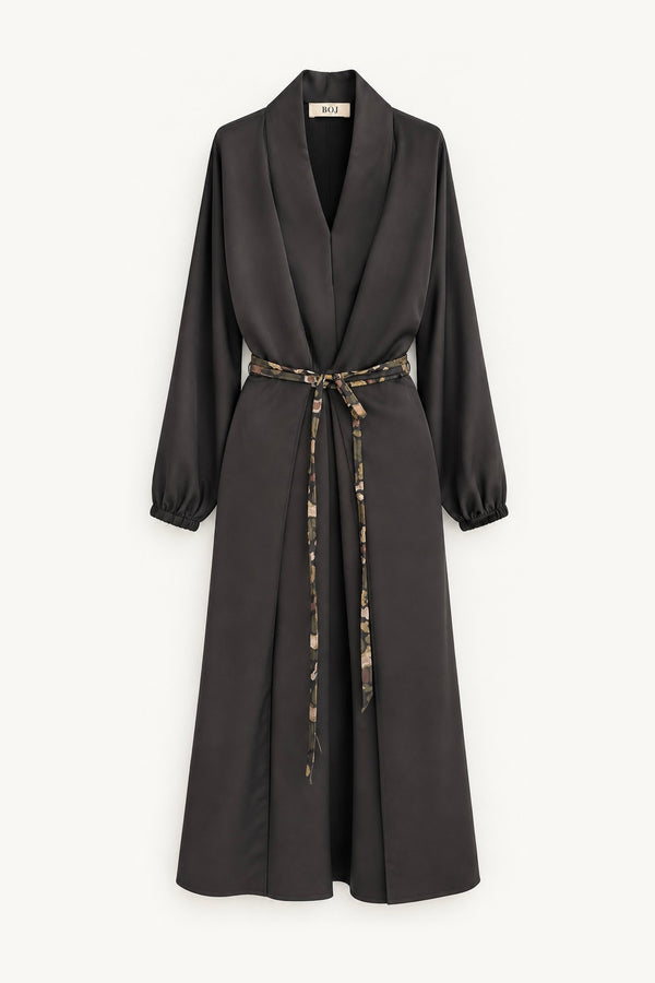 Vestido Mia Preto – peça isolada de frente | Boj Woman