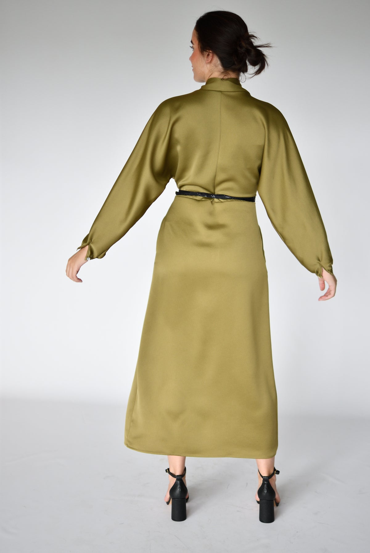 Vestido Mia Verde – costas | Boj Woman