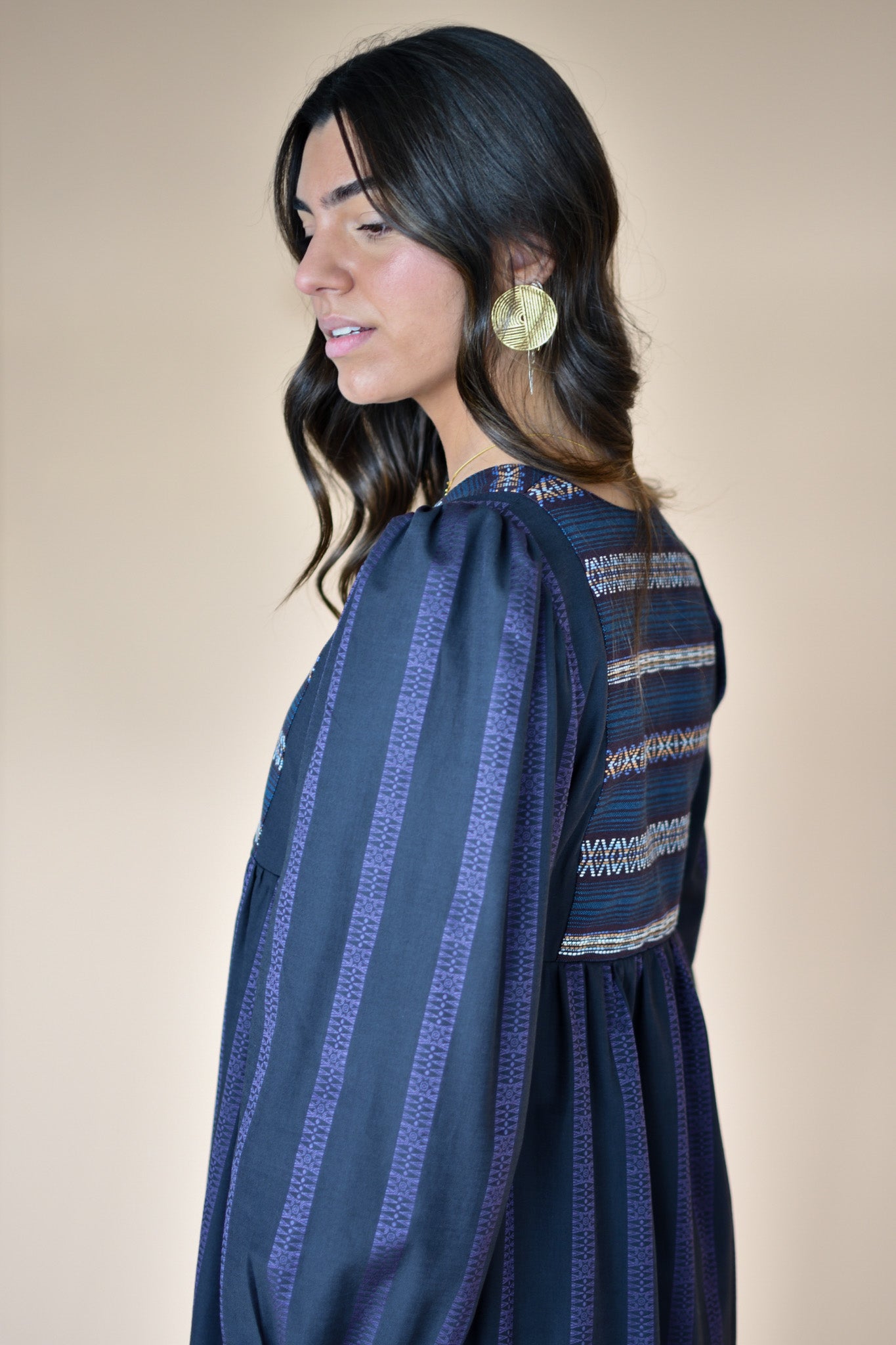 Vestido Alessandra étnico