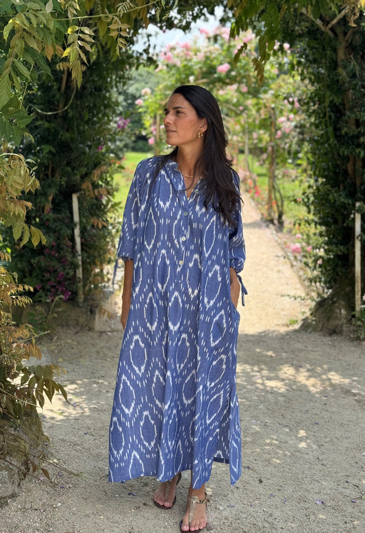 Ikat Phol Dress