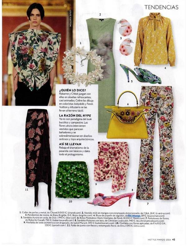 BOJ en las tendencias de InStyle