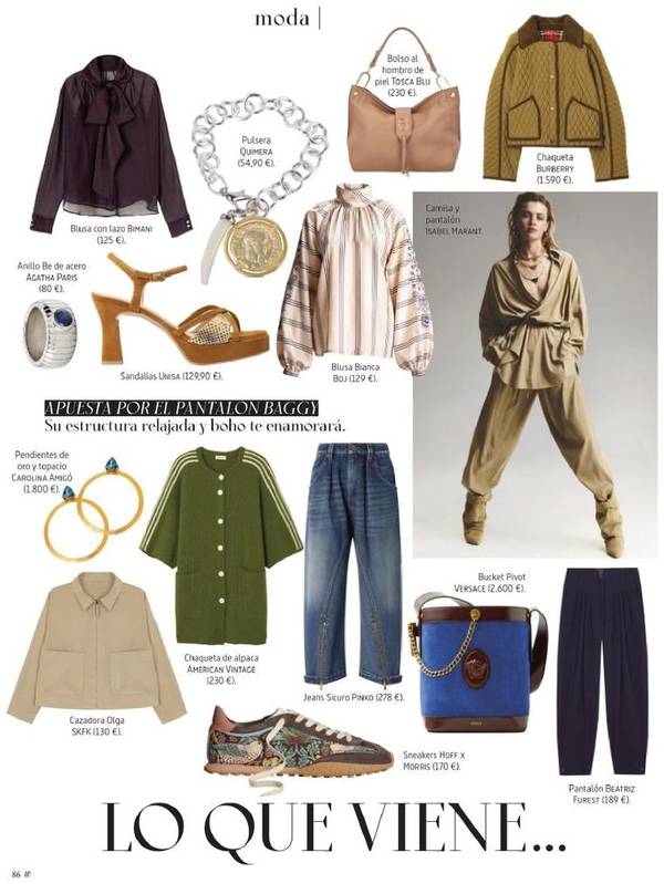 BOJ en la revista Woman