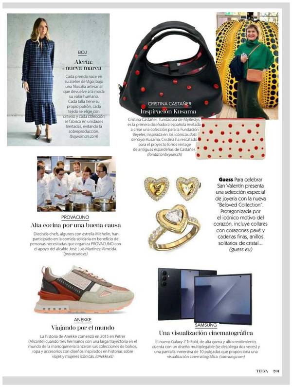 BOJ en la revista Telva